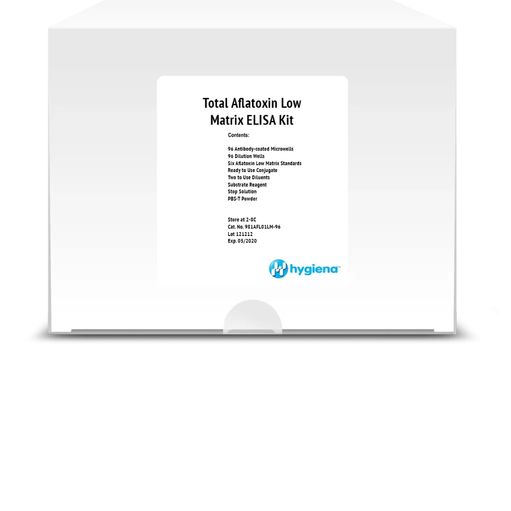 [MY-KIT5006-96] Hygiena® Helica® Total Aflatoxin Low Matrix, ELISA Kit
