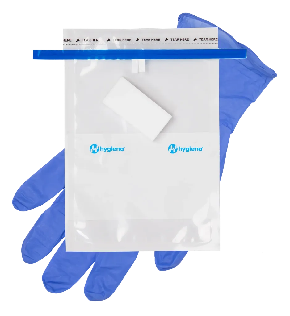 [EM-HSB100BPWPG-100] Hygiena® Sponge'n Bag™ 10mL Buffered Peptone Water w/ Gloves