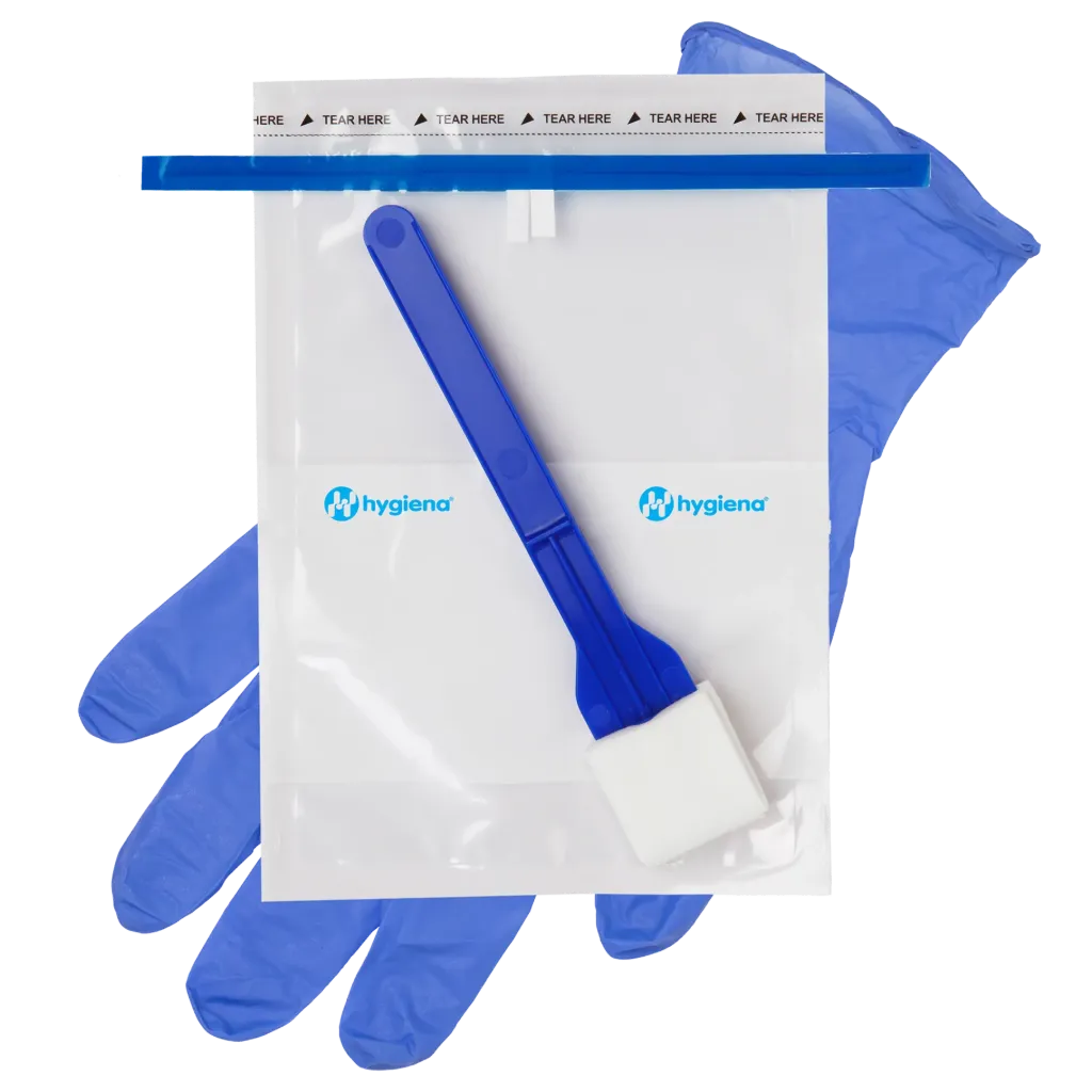 [EM-SS100LETPG-100] Hygiena® StickSponge™ 10mL Letheen Broth w/ Gloves