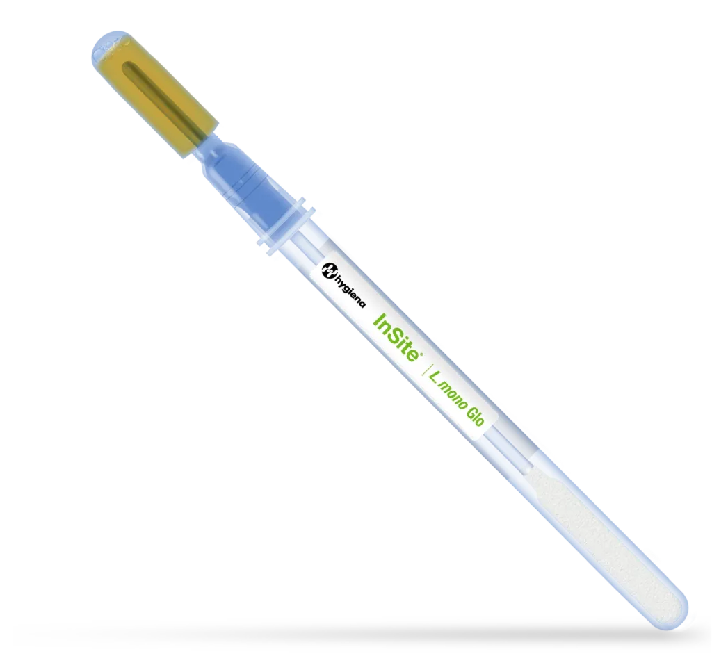 Hygiena®  InSite® L. mono Glo - Environmental Listeria Swab Test with L. mono Detection