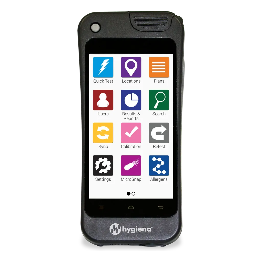 Hygiena® EnSURE® Touch - ATP Hygiene Monitoring System for Cleaning Verification