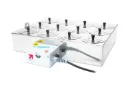 Clifton 1100 Series 1101E Stainless Steel Rectangular Boiling Water Bath – 4.5L, 6 × 80mm Holes, Constant Boiling