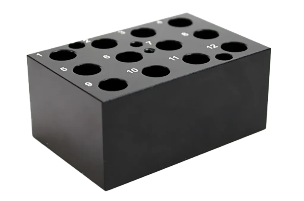 Hygiena® Swab Tube Block for Digital Dry Block Mini Incubator - x12 Wells
