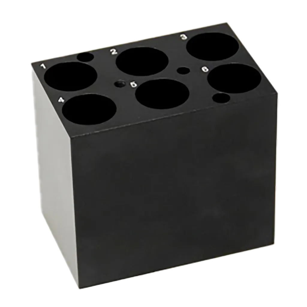 Hygiena® Vial Tube Block for Digital Dry Block Mini Incubator - x6 Wells